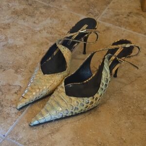 MAXBIANCO Made In Italy Pointy Heels Sz 7